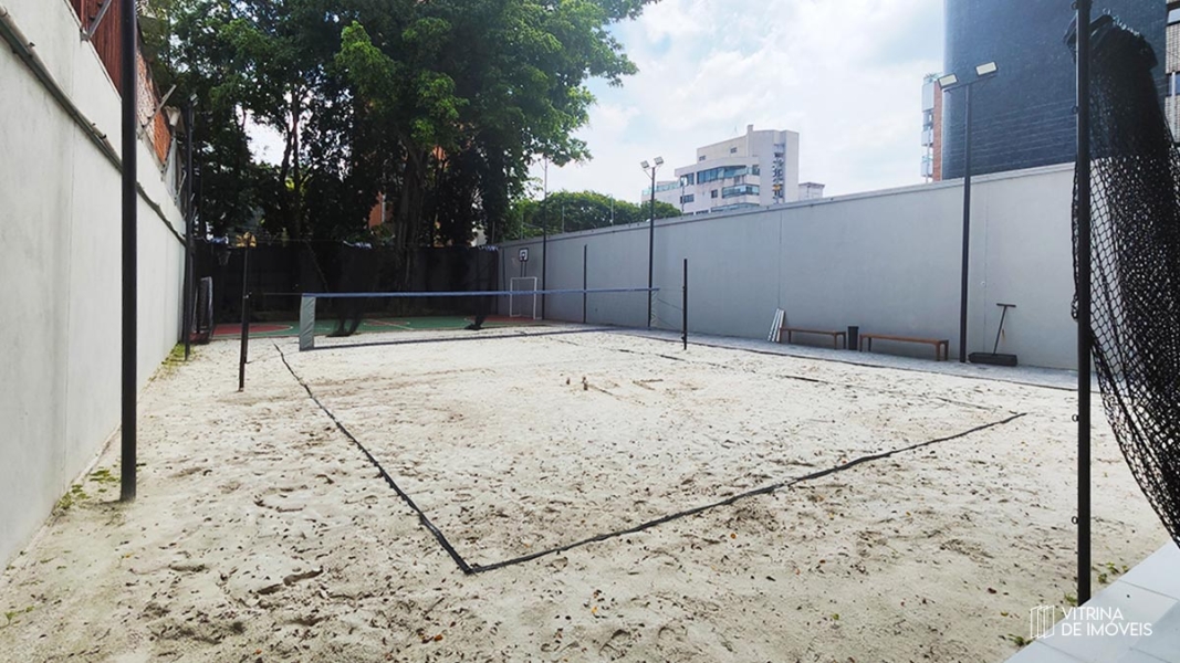 Vista da Quadra de Beach Tennis do Edifício Honfleur Real Parque.