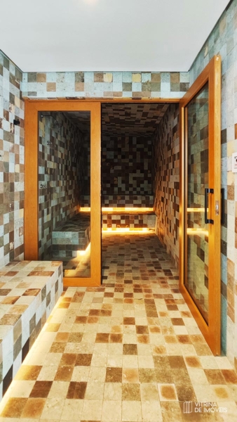 Saunda Úmida do Edifício Honfleur Real Parque.